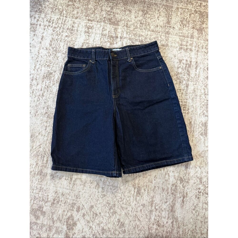 Cotton On Women’s Mid-Low Waisted Super Baggy Denim Jort Shorts Blue Size 6